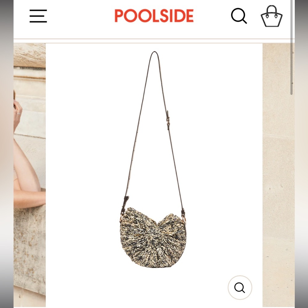 POOLSIDE ‘The Cesi Conch’ bag